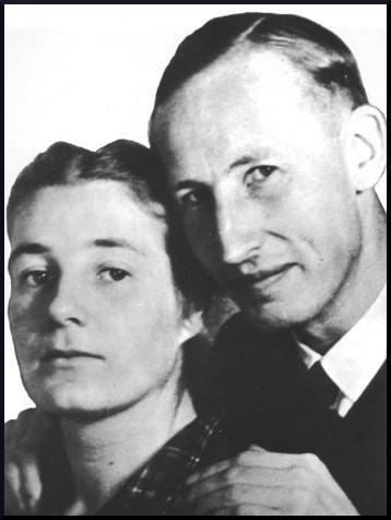 Lina Heydrich and her husband Reinhard Heydrich