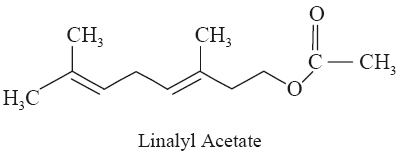 Linalyl acetate Linalyl Acetate Synonym BergamotLavender True or Common