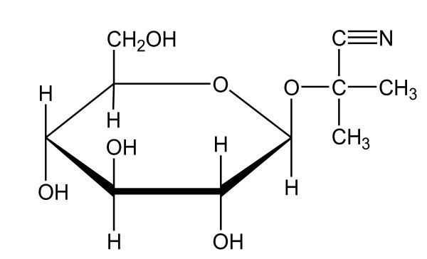 Linamarin Molecular formula of linamarin Figure 1 of 4