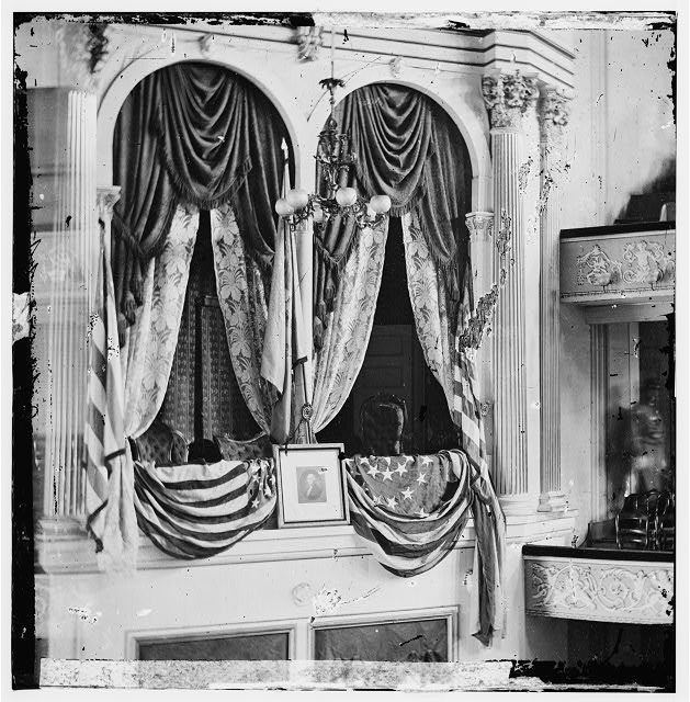Lincoln assassination flags