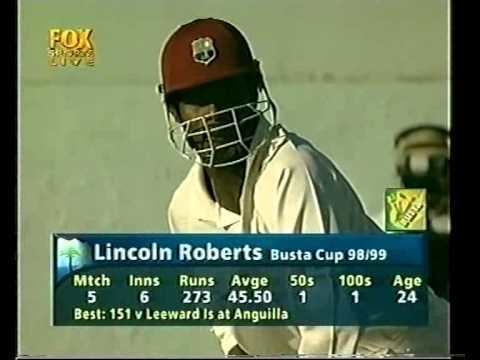Lincoln Roberts LINCOLN ROBERTS UNLUCKIEST WEST INDIES BATSMAN OF ALL TIME YouTube