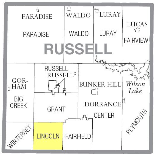 Lincoln Township, Russell County, Kansas