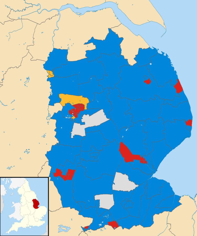 Lincolnshire County Council election, 2001