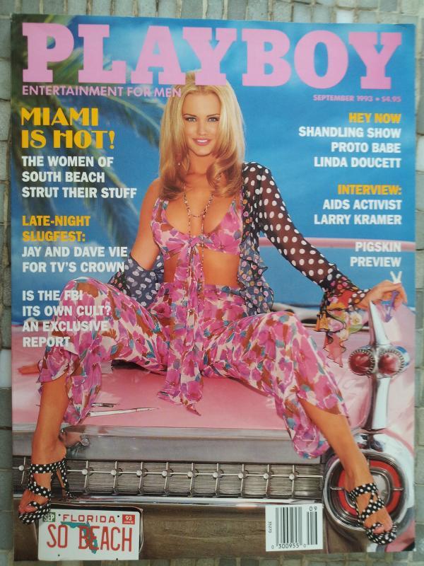 Linda Doucett Playboy Magazine September 1993 Carrie Westcott Linda