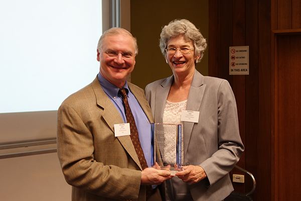 Linda Gottfredson Gottfredson recognized by International Society of Intelligence Research
