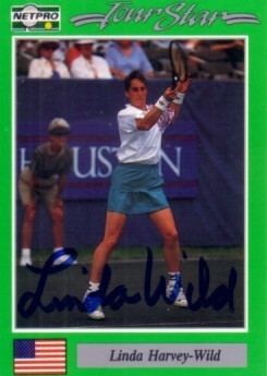 Linda Wild Linda Wild autographed 1991 Netpro tennis card WTA Tour Womens
