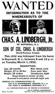Lindbergh kidnapping httpsuploadwikimediaorgwikipediacommonsthu