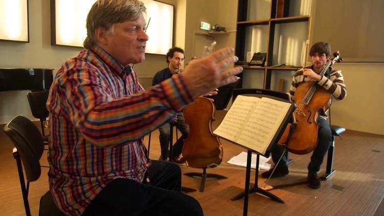 Lindsay String Quartet Public Masterclass Netherlands StringQuartet Academy Peter Cropper