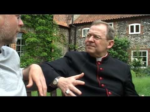 Lindsay Urwin At Walsingham Th 24 Jun Father Simon interviews Bishop