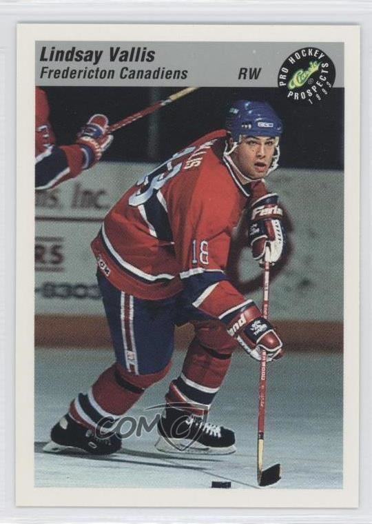 Lindsay Vallis 199394 Classic Pro Hockey Prospects 41 Lindsay Vallis Montreal