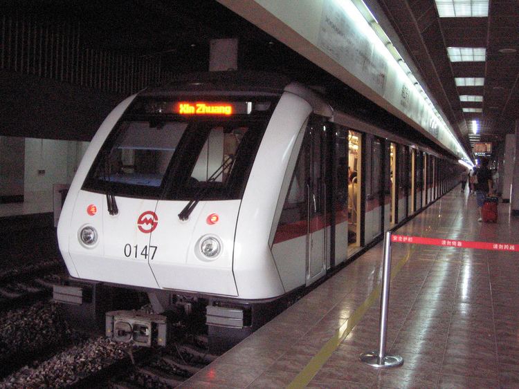 Line 1, Shanghai Metro Shanghai Metro Line 1 1 Alstom AC06 trainset Flickr