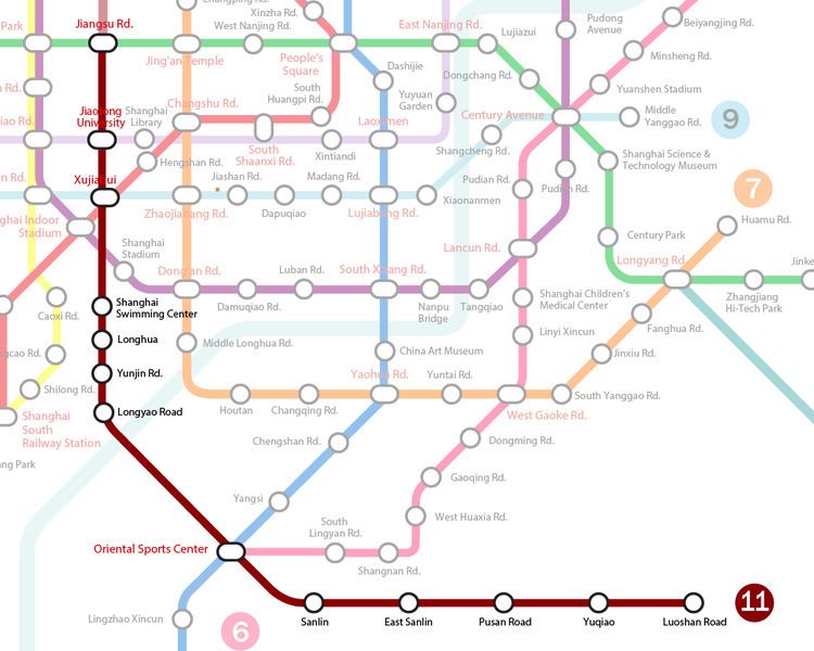 Line 11, Shanghai Metro Shanghai Metro Line 11 extension opens this weekend the Explore blog