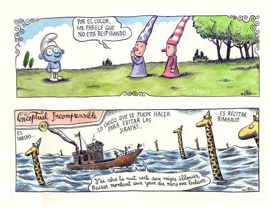 Liniers (cartoonist) Ricardo Liniers Siri Cartoonist Illustrator and more