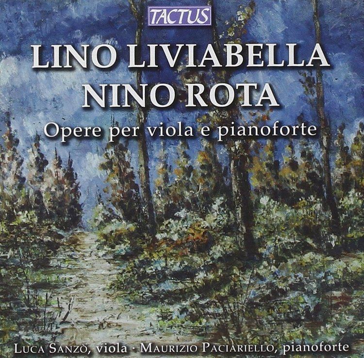 Lino Liviabella Lino Liviabella Nino Rota Works for Viola and Piano Amazoncouk