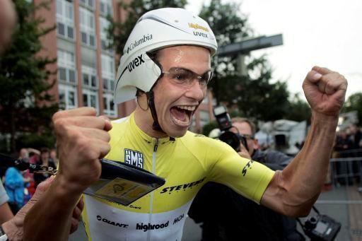 Linus Gerdemann Linus Gerdemann of Team Columbia Wins The Tour of Germany