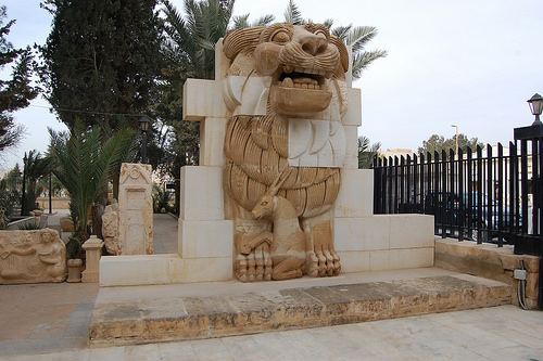Lion of Al-lāt Palmira Lion Lion of AlLat now destroyed a photo on Flickriver