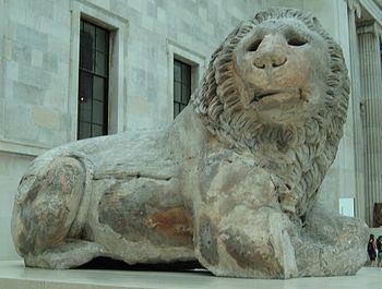 Lion of Knidos uploadwikimediaorgwikipediacommonsthumb77c