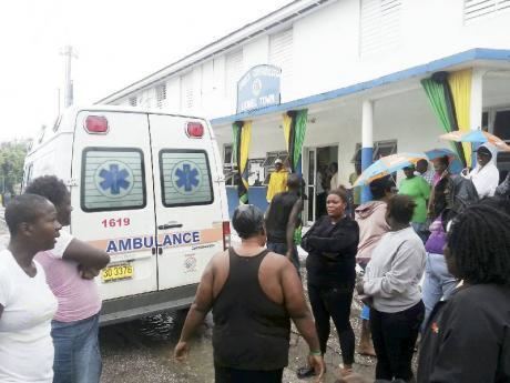 Lionel Town, Jamaica Hospital sends home patients Lead Stories Jamaica Gleaner