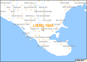 Lionel Town, Jamaica Lionel Town Jamaica map nonanet