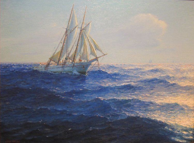 Lionel Walden FileLionel Walden 39Racing Yachts39 oil on canvas c