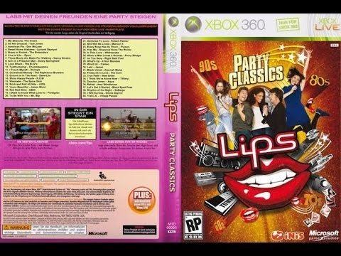 Lips: Party Classics LIPS PARTY CLASSICS Full Songlist Lista de Canciones XBOX 360 YouTube