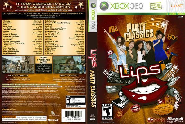 Lips: Party Classics Lips xbox 360 Let yourself be beautiful babe