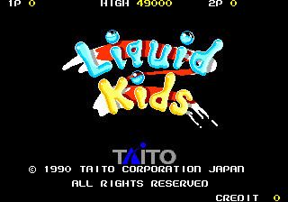 Liquid Kids Liquid Kids Videogame by Taito