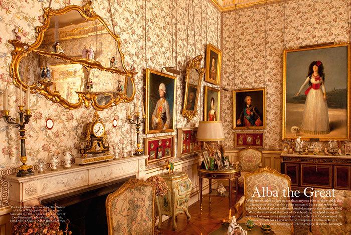 Liria Palace a lovely being journal The Duchess of Alba the Liria Palace