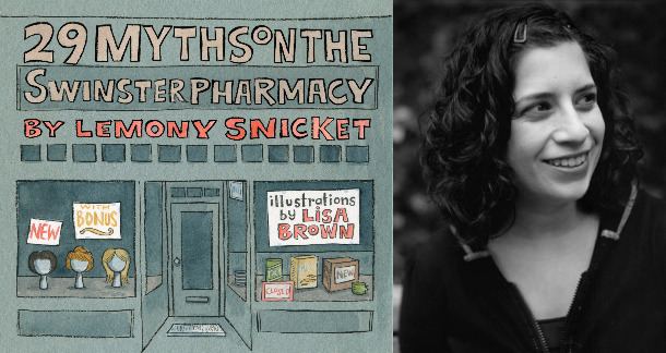 Lisa Brown (artist) 10 Questions with 29 Myths on the Swinster Pharmacy Illustrator
