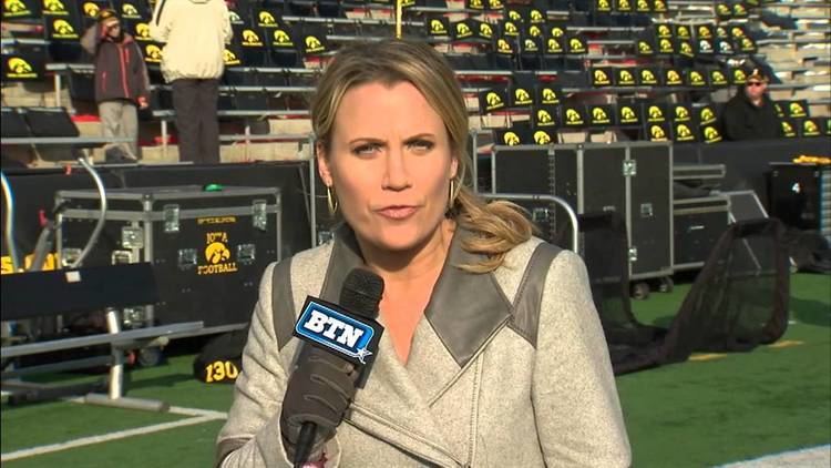 Lisa Byington Reporting B1G Football The Conference Season 13 YouTube