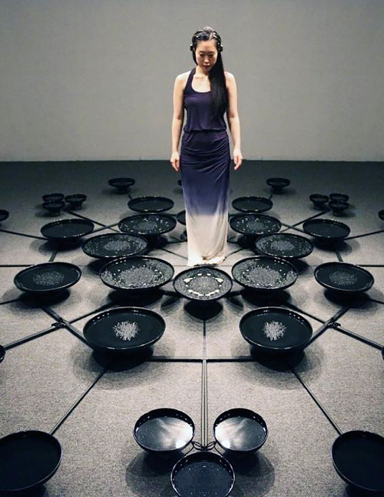 Lisa Park (artist) Watch Artist Lisa Park Move Water With Her Mind Hauntingly