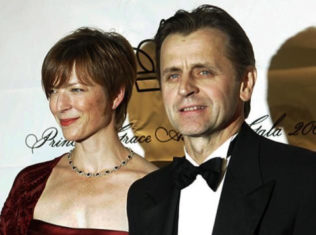 Lisa Rinehart former ballet dancers Mikhail Baryshnikov and Lisa