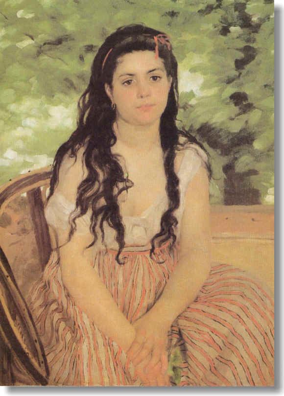 Lise Tréhot Pierre Auguste Renoir His beginnings