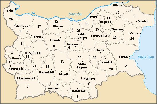 List of airports in Bulgaria