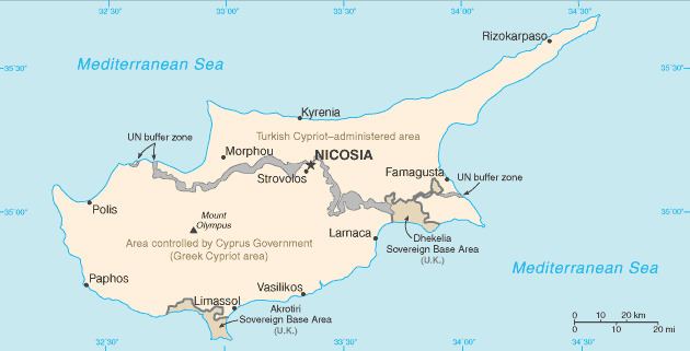 List of airports in Cyprus