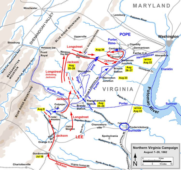 List of American Civil War battles in Northern Virginia