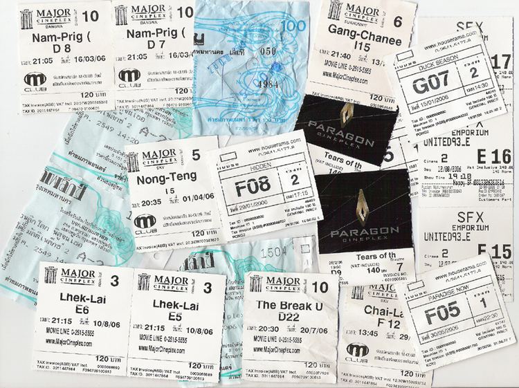 List of cinemas in Thailand