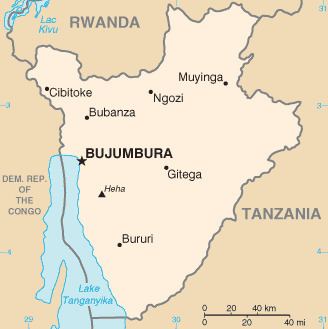 List of cities in Burundi