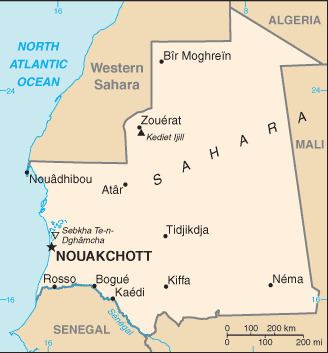 List of cities in Mauritania