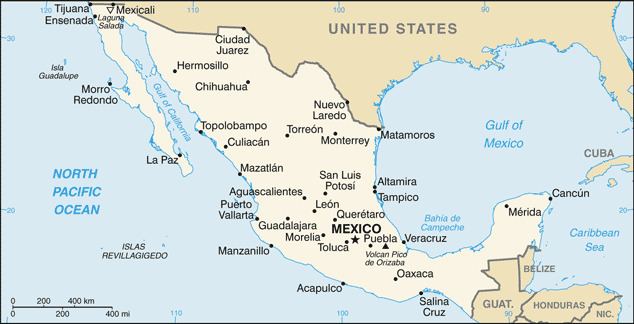 List of cities in Mexico