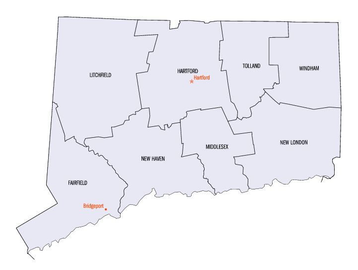 List of counties in Connecticut