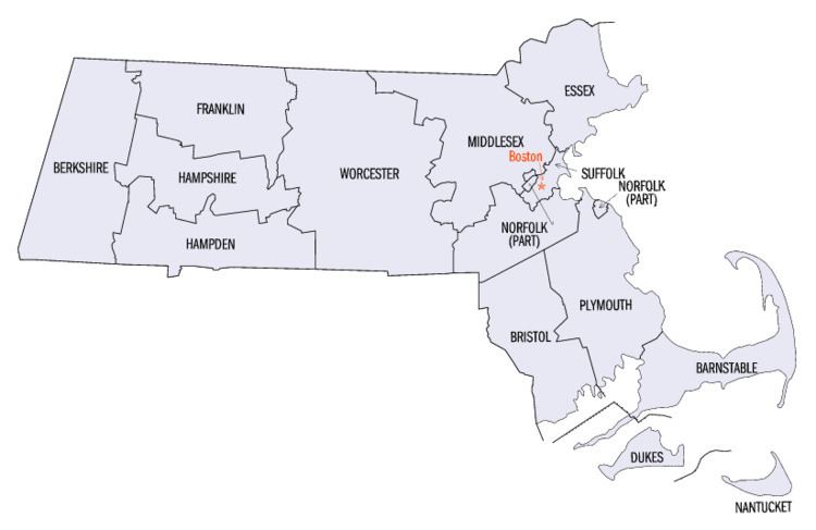 List of counties in Massachusetts