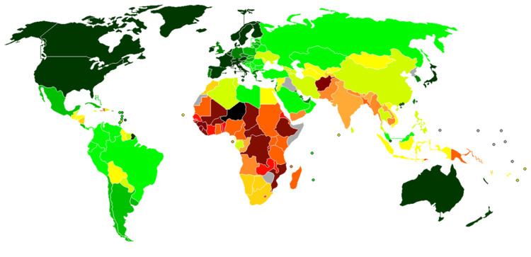 List of countries by Human Development Index (2009)