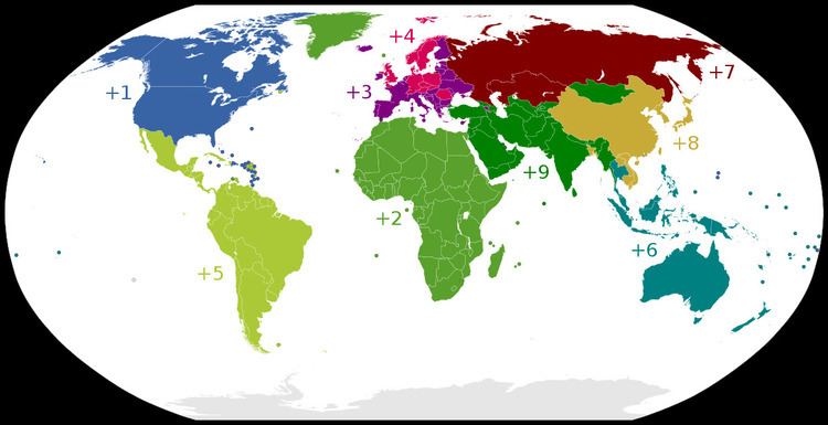 List of country calling codes
