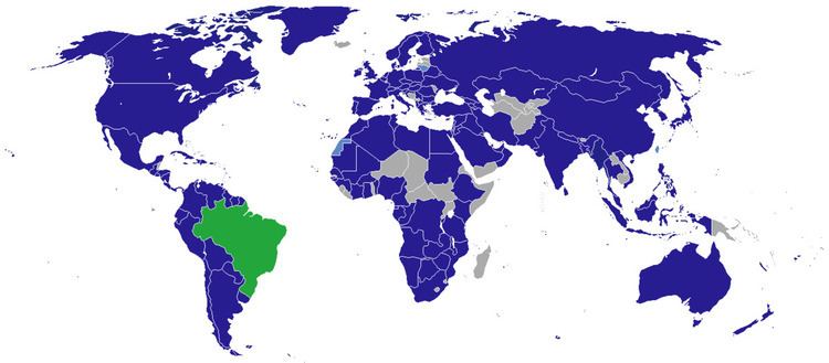 List of diplomatic missions in Brazil