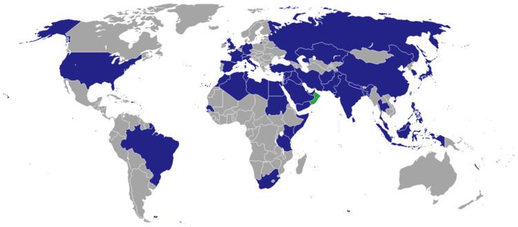 List of diplomatic missions in Oman