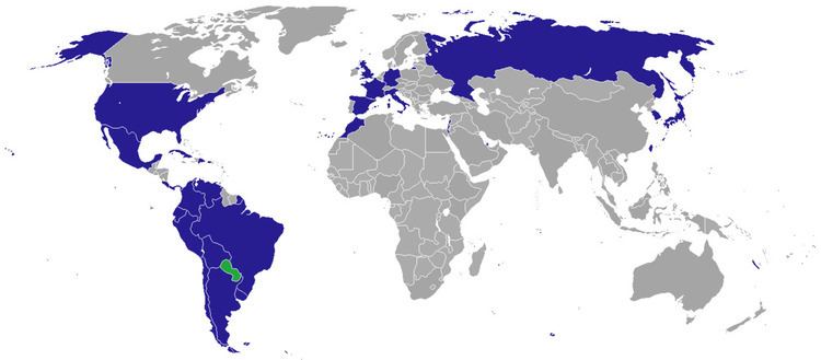 List of diplomatic missions in Paraguay