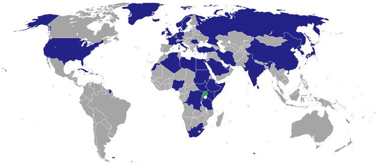 List of diplomatic missions in Uganda