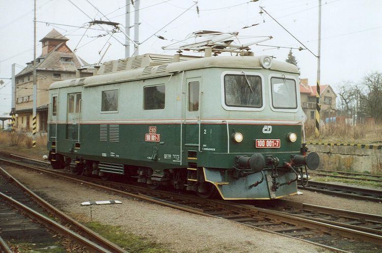 List of České dráhy locomotive classes