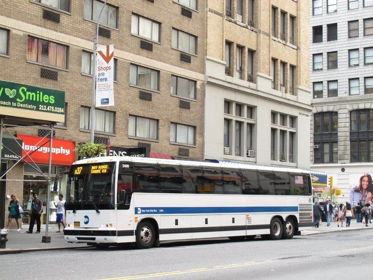 List of express bus routes in New York City